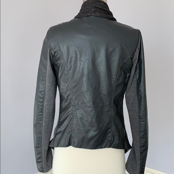 Blank NYC Grey Zip Front Jacket (S) - Picture 4 of 7